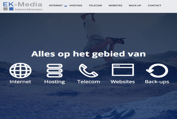 EK-Media Internetdiensten heeft een nieuwe website in 2017